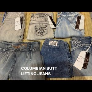 COLUMBIAN BUTT LIFTING JEANS